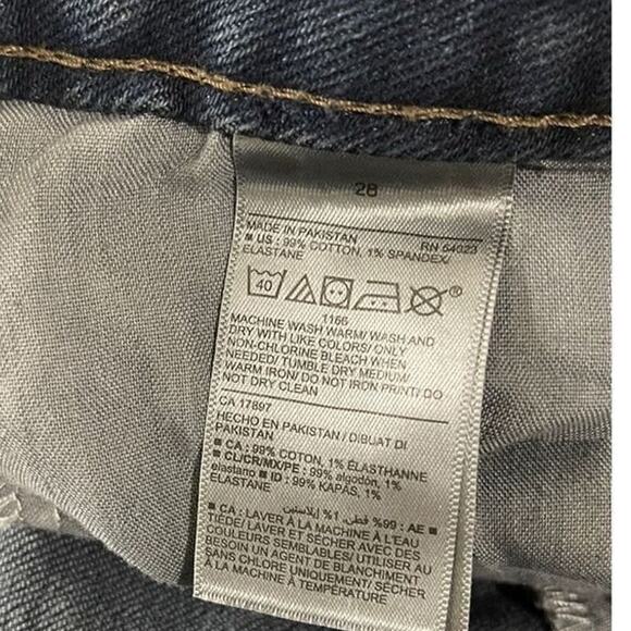 Old Navy Womens High Rise O.G. Straight Ankle Jeans Plus Size 28 - Picture 7 of 11